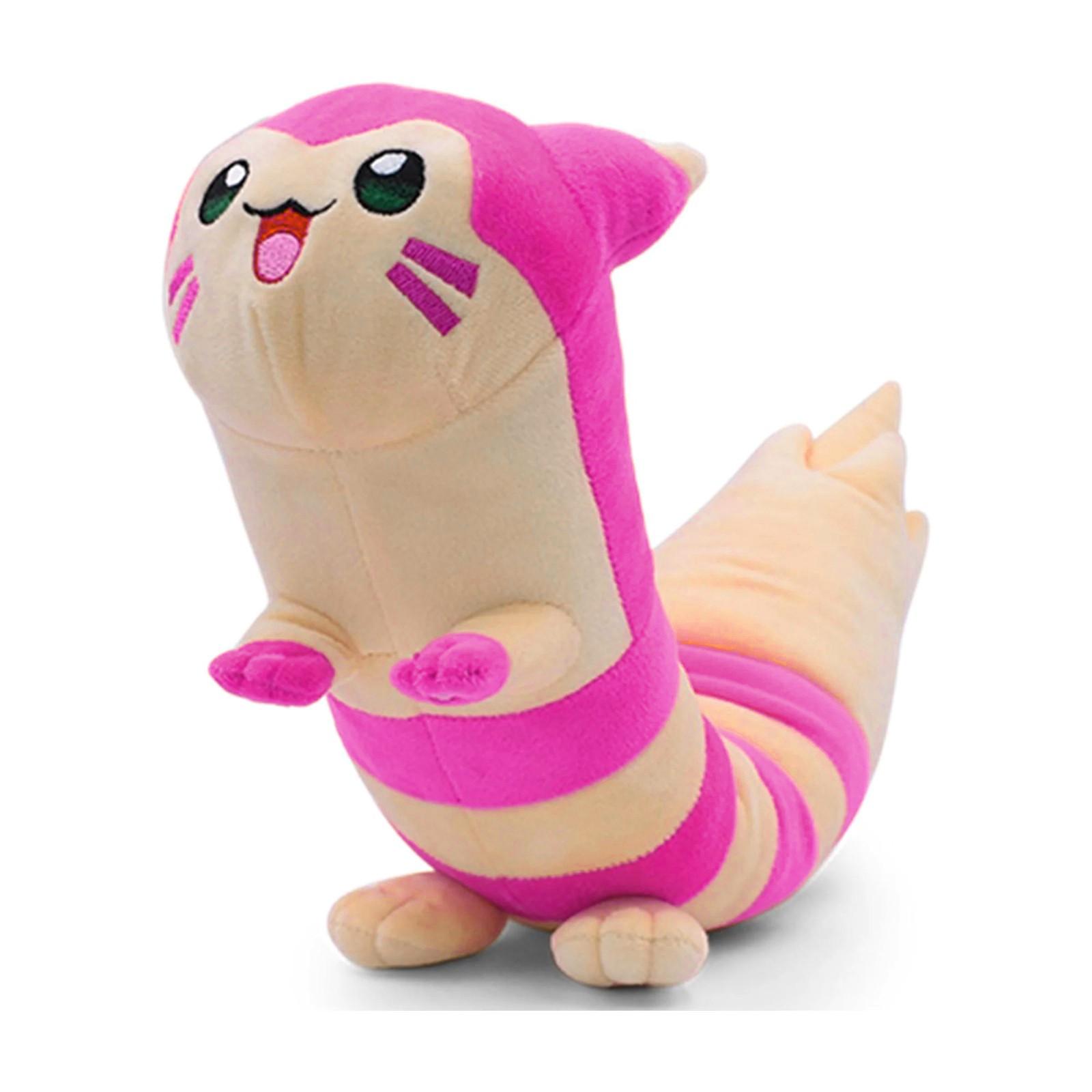 

19IN плюшевая игрушка с длинным хвостом разного цвета, стоячий хвост, изогнутая форма, плюшевая кукла со скелетом One Size розовый