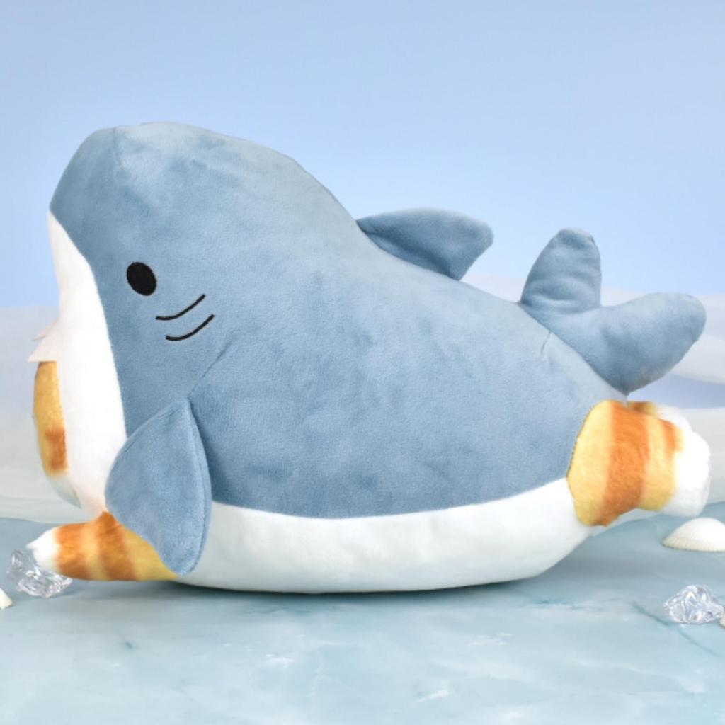mofusand Shark Cat Kutenko Big Plush 2 30cm Toy, Types, Approx. (Blue)