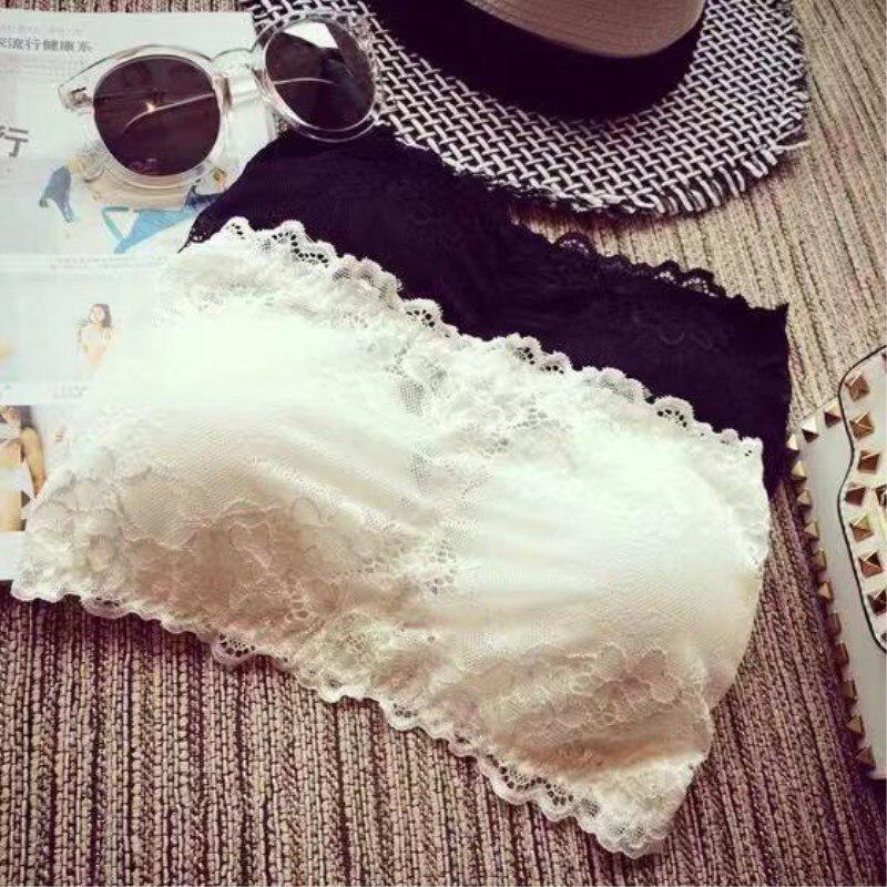 Lady Wrapped Chest Lace Top Bra Brassiere Wrapped Bra Tupe Top