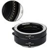 JJC Digital Extension Tube Set for Canon RF 11mm 16mm set with body cap and rear lens cap Compatible with Canon EOS R6 Mark R5 Mark and Ra Cameras +
