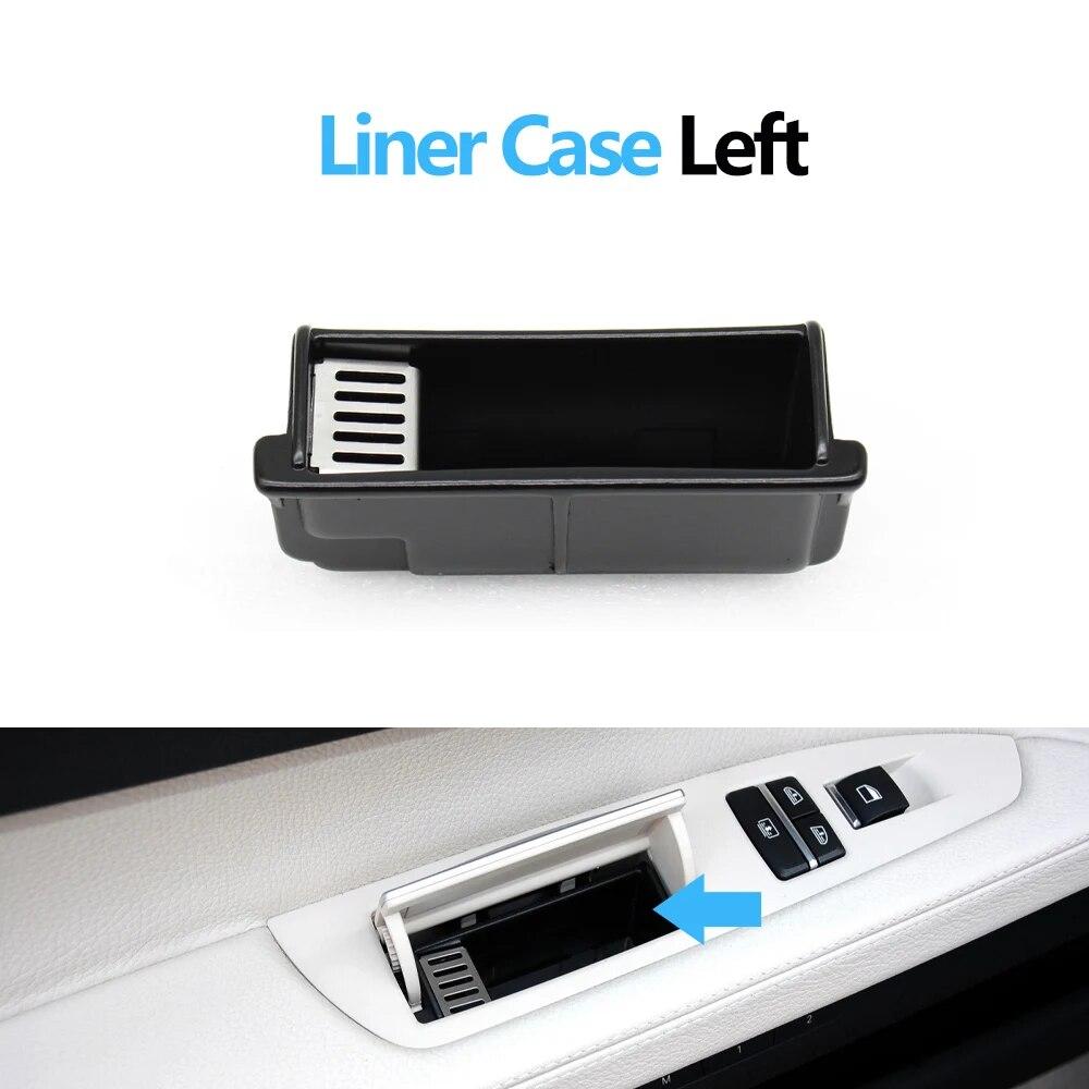 LHD RHD Auto-Hintertür-Armlehne Aschenbecher Montage Aufbewahrungsbox Liner Fall für BMW 7er F01 F02 730 735 740 745 750 760