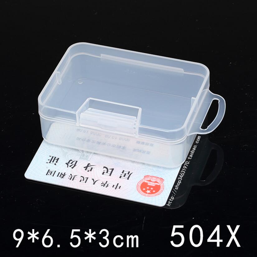 

Rectangular Plastic Clear Transparent Storage Electronic Parts Screw Beads Box Collection Container Organizer