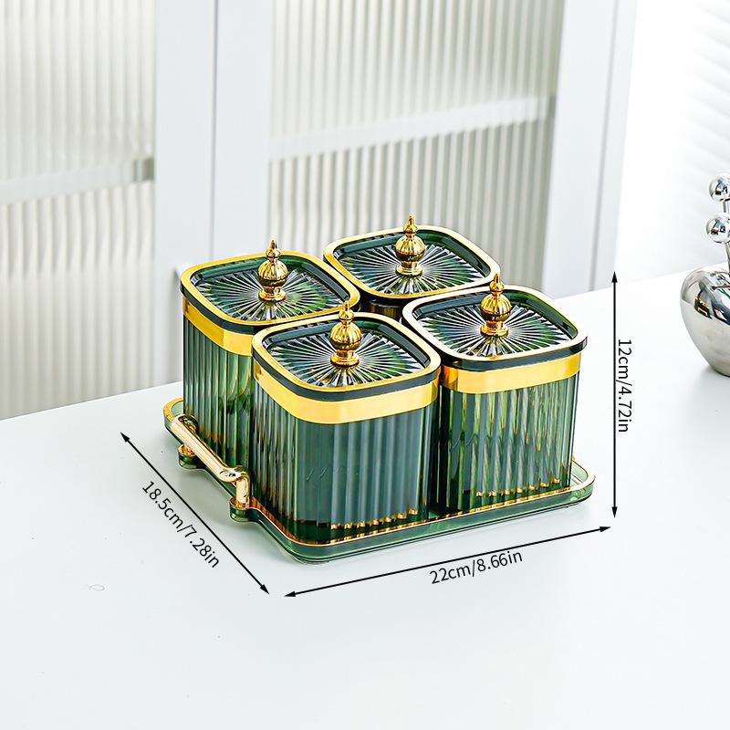 Food Grade Sealing Jar Set for Grains, Nuts, and Dried Goods Storage