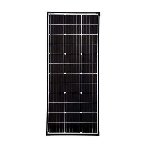 SolarV Enjoysolar Panneau solaire monocristallin avec technologie cellulaire PERC Noir, 110W