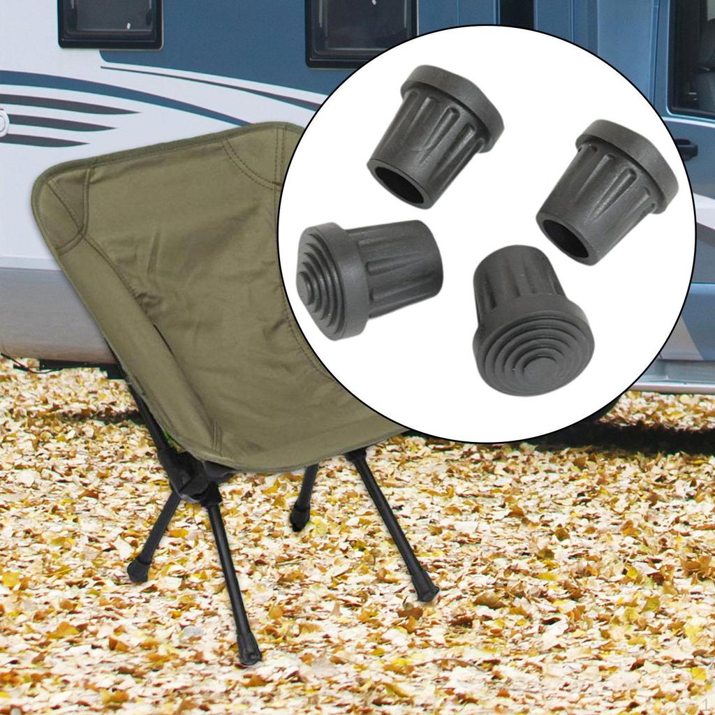 4 Stück Campingstühle Fußabdeckungen Esszimmertisch Beinsocken Schutzkissen