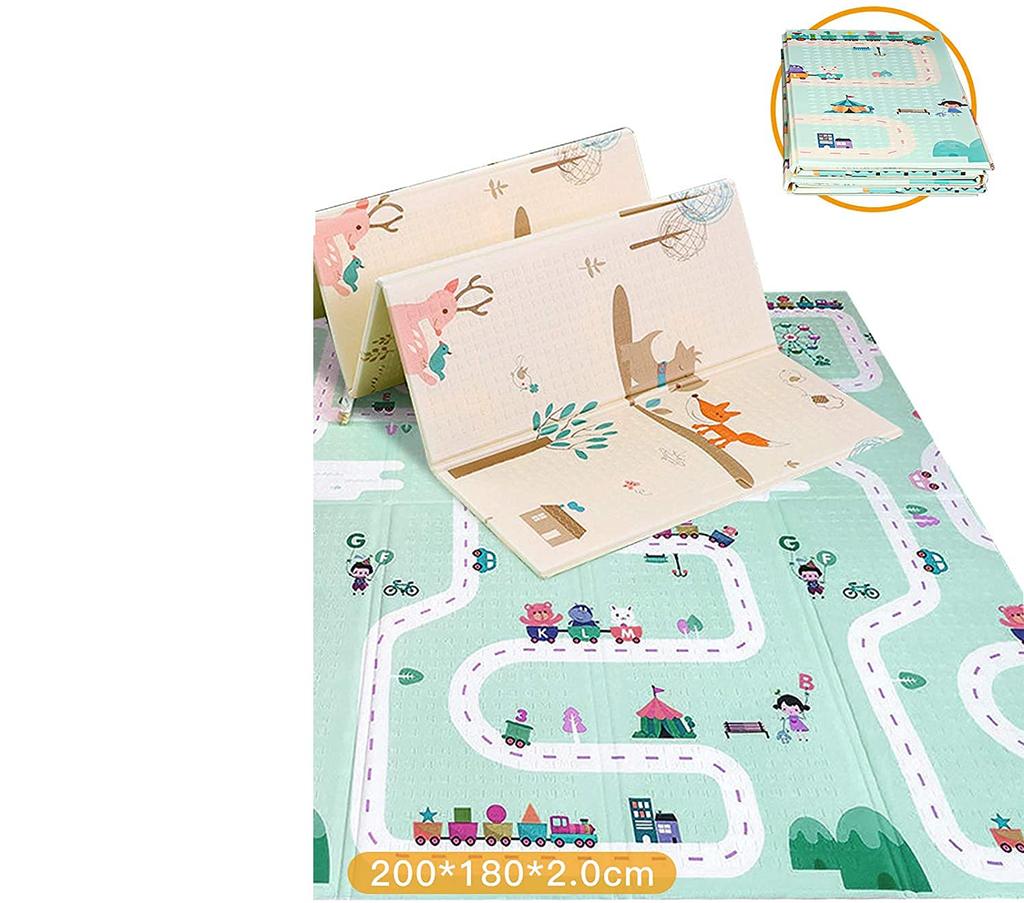 MOZOWO Baby Play Mat Foldable Baby Mat Play Mat Large Thick Floor Mat 2001802.0cm