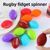 Gyroscope Spinner Rugby Decompression Toy Children Outdoor Play Gift