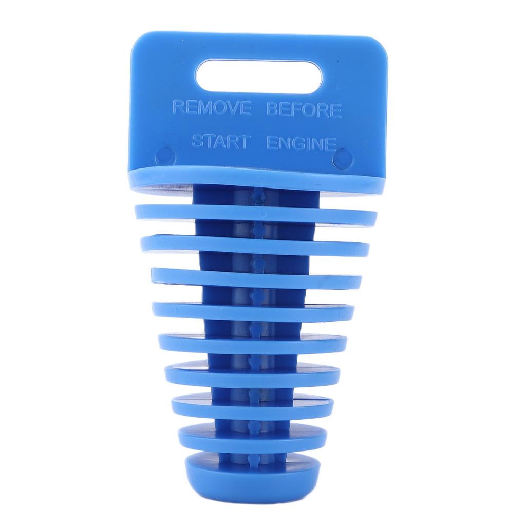 Motorcycle Exhaust Pipe Plug Rubber Muffler Wash Plug Blue Waterproof Exhaust Silencer Plug