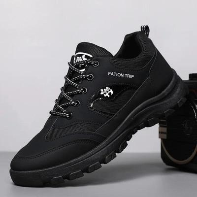 Scarpe Casual da Uomo alla Moda Scarpe da Trekking da Esterno da Uomo Comode Resistenti all'Usura Sneakers da Uomo Invernali Calde Scarpe da Uomo con Suola Spessa
