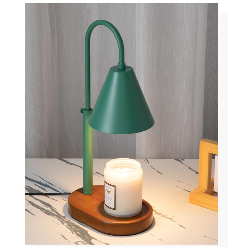 Telescopic Lamp Bedside Table Timing Korean Room Decor Aroma Lamps Nordic Candle Warmer Height Adjustment Intelligent Vintage