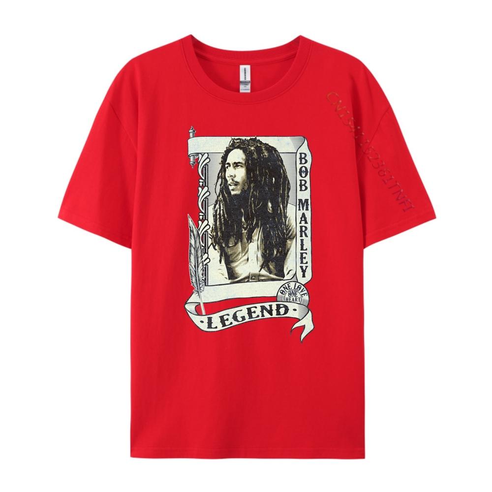 Bob Marley Legend Scroll Graphic T Shirts Unisex Clothes Unisexs Tshirts Grahpic Tee Shirt Luxury Clothes Unisex Hip Hop
