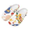 Color Print EVA Beach Clogs Women Men Soft Comfort Easy Clean Beach Shoes Slip On Pool Area Bathroom Home Summer Sandals Home Use