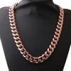 2026 Fashion Trend Domineering Men's Necklace, Six-Sided Grinding Chain Necklace Jewelry Accessories