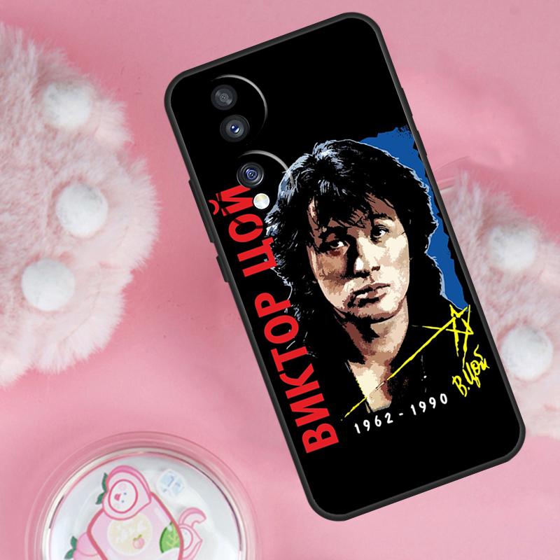 Viktor Tsoi Case For Honor Magic 7 5 6 Lite Pro Honor 200 Pro 50 70 90 X9b X9a X8b X8a X8 X9 X9c Cover