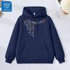 JEANSWEST LIFE 2025 Loose Fit Hooded Pullover Sweatshirt