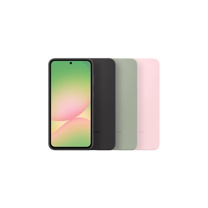 Coque et étui téléphone mobile Samsung silicone Galaxy A56 5G Vert Sauge