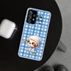 Animal Cute Cartoon Sloth Coffee Phone Case Cover for Samsung Galaxy A12 A22 A32 A52 A72 A02S A51 A50S A31 A20S A10S Note 20 Ult
