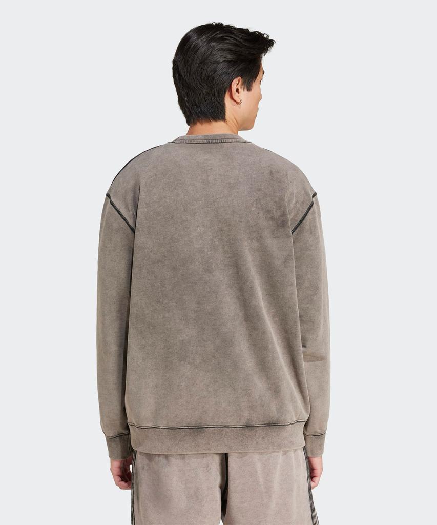 Adidas Retro Washed Crew Sweatshirt - Black / Jd0246