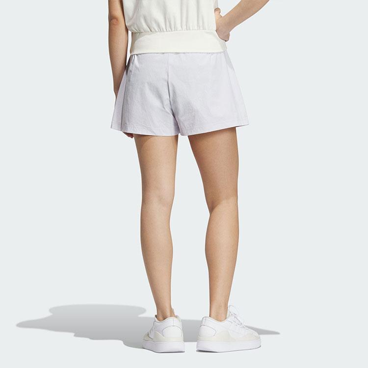Adidas Sportswear Loose-Fit Casual Shorts Women Bottoms Grey IM8828