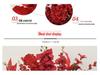 Wine Red Artificial Floral Bouquet - Chinese Wedding & Engagement Ceiling Decoration