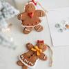 Christmas Resin Gingerbread Man Pendant