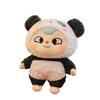 Plush Baby Three Toy Transform Into Panda Pig Bear For Kids Bedroom Decor Play