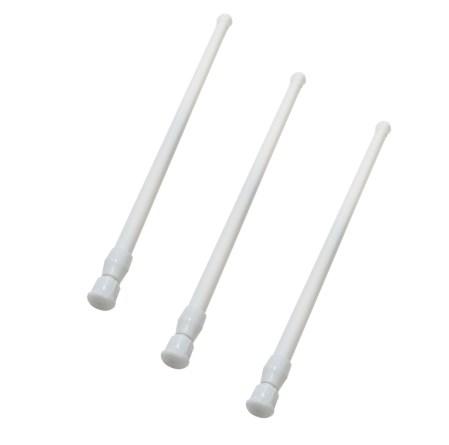 Adjustable Tension Shower Curtain Rod Extendable No Drilling Curtain Rod for Bathtub Shower Doorway