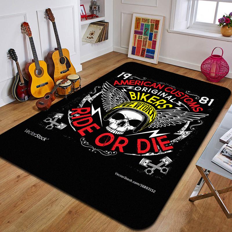 T-thrush Printed Carpet Fashion Yoga Mat Non-Slip Carpet Bedroom Decoration Outdoor Carpet Bedroom Birthday Gift