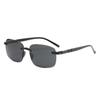 3PCS New Square Frameless Cut Edge Sunglasses for Driving and Fishing Trendy and Fashionable Anti Glare Sunglasses