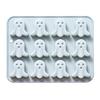 Silikonová forma na pečení dýně 3D formy na dorty Halloweenská tématika Forma na muffiny Forma na horkou čokoládu Forma na výrobu mýdla a svíček