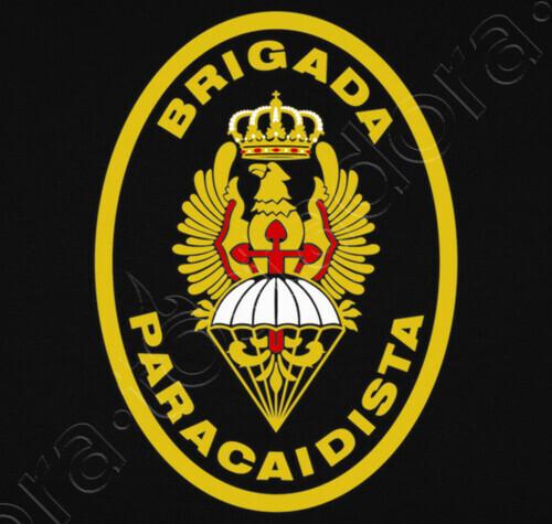 BRIPAC Spanische Fallschirmjägerbrigade T-Shirt. Sommer Baumwolle Kurzarm O-Ausschnitt Herren T-Shirt Neu S-3XL