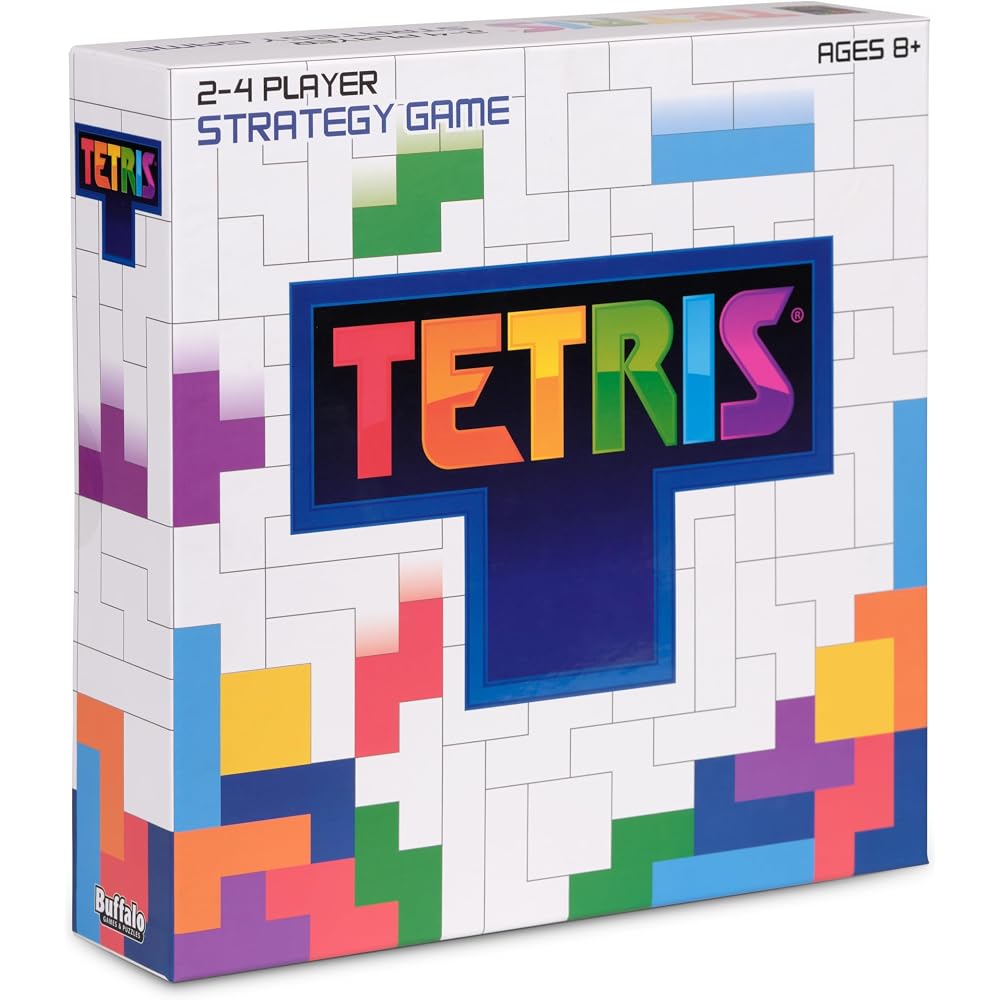 Buffalo Games - Tetris - Strategic Puzzle Game - Perfect for Family and Adult Game Nights - Ages ...