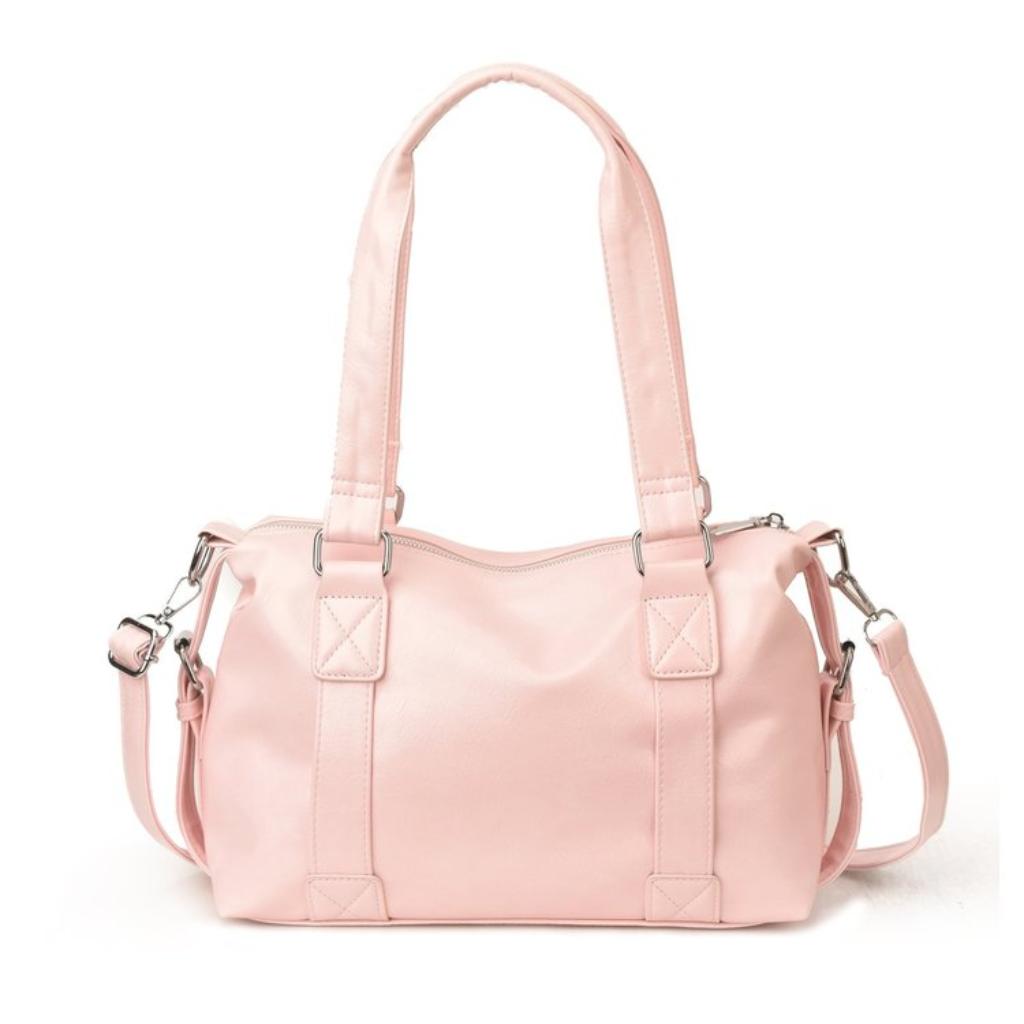 Shoulder Bag Women PU Adjustable Strap Office Daily