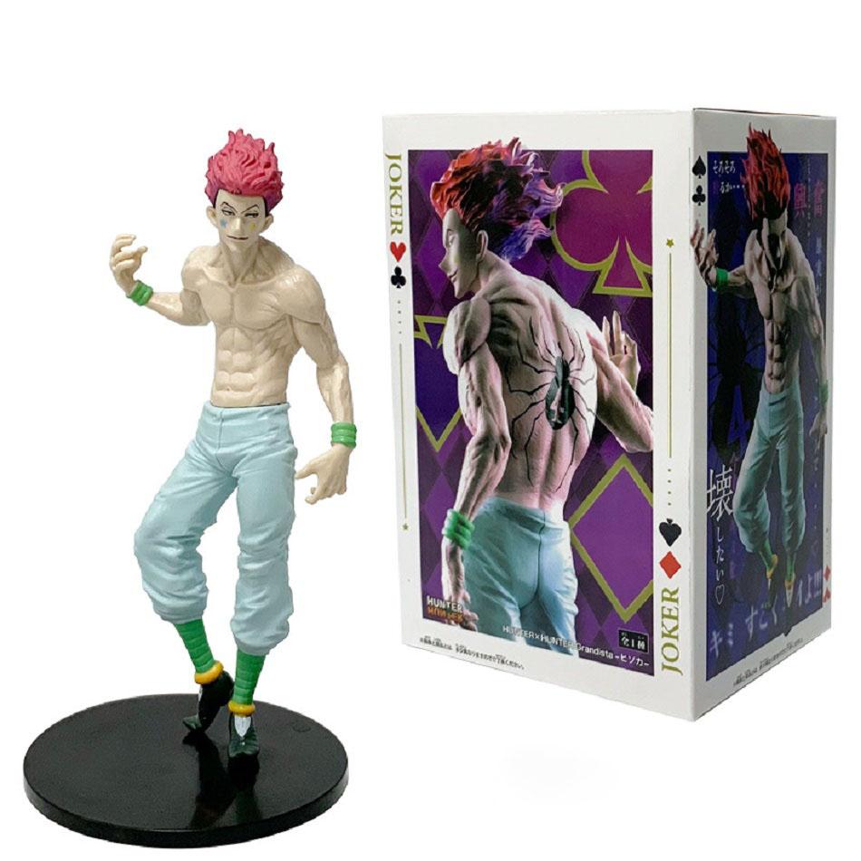 Hot Anime Hunter×Hunter Anime Figure GON·FREECSS Hisoka Killua Zoldyck Action Figure 19.5cm PVC Model Statue Ornaments Toy Gifts