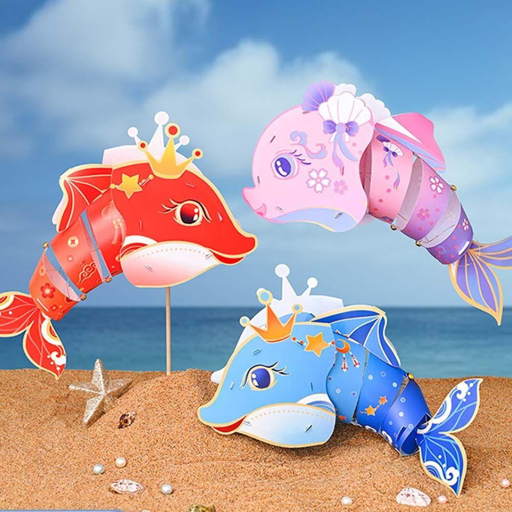 

Cartoon Portable Fish Lantern Traditional Spring Festival Supplies Spring Festival