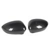 2 Pcs Door Side Rearview Mirror Cover Cap Left Right Wing Mirror Cover Replacement for Fiat 500 2007 To 2020 Carbon