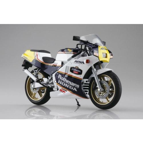 Aoshima Bunka Kyozai (AOSHIMA) Skynet 1/12 Scale Complete Motorcycle Honda NSR250R SP '88 Seychelles Night Blue/White