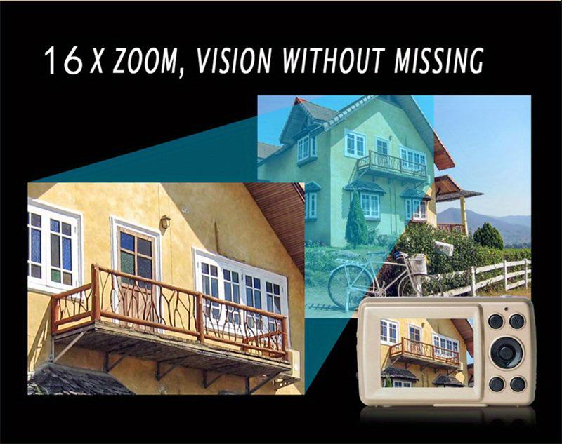 16MP HD Digital Camera with 2.4-inch Screen - Ideal for Home Use or Gift
