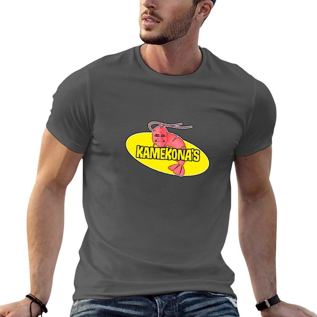 Kamekonas Shrimp Logo (Outline) Tshirt Casual Daily Graphic Tee