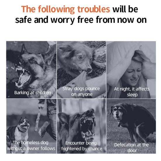 Anti Bark Device for Dogs Rainproof Bark Controller Intelligent Sensor Humanized Effective Barking Deterrent for Small Medium Large Dogs