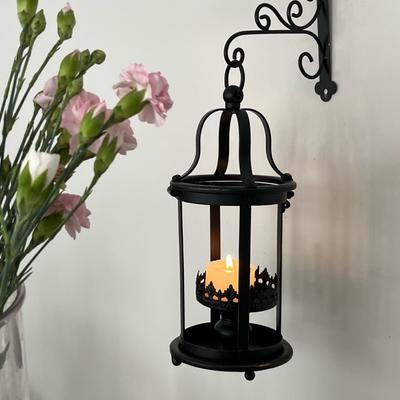 Iron Candle Holder Wall Decoration Candlesticks for Candles Candlestick Wedding Garden Wall Decoration Home Room Decoration Gift