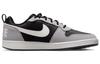 Men's Sneakers Nike Court Borough Low Prem Black Sail Matte Silver Black/Sail-Matte Silver