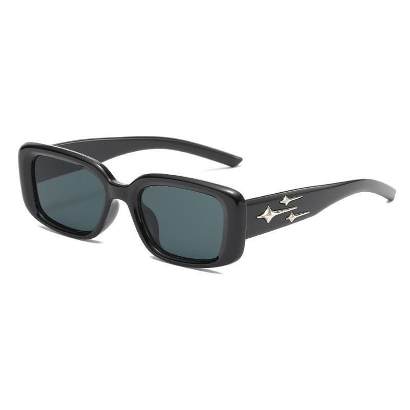 

Unisex Y2K Retro Square Frame Fashion Glasses, Lightweight Casual Fashion Accessories