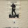 A BATHING APE made in Japan sweat Stajan M gray Back brushed Men's Used