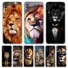 Tier Löwe Transparente Handyhülle für Samsung Galaxy A12 A02 A03S A50 A70 A10 A10S A20 A30 A40 Luxus Weiche Hülle Fundas Coque