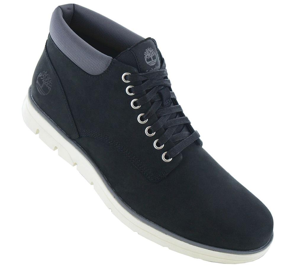 Timberland Bradstreet Chukka - Men's Shoes Sneakers Leather Black TB0A146Q ORIGINAL Boots