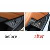 Carbon Fiber ABS Tailgate Rear Door Button Cover Trim For BMW 5 Series G30 18-22