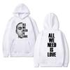 Singer Canserbero All We Need Is Love Song Double Sided print Hoodie Men women hip hop punk streetwear Unisex Fleece Sweatshirt