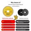 Multifunctional Angle Grinder Disc for Cutting Composite Sheet, Color Steel Tile, PVC, Wood, and Rock Slab