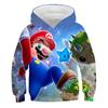 Super Mario Brothers Mario Children's Versatile Sweater Cosplay Spring and Autumn Anime Hoodie Jacket Men